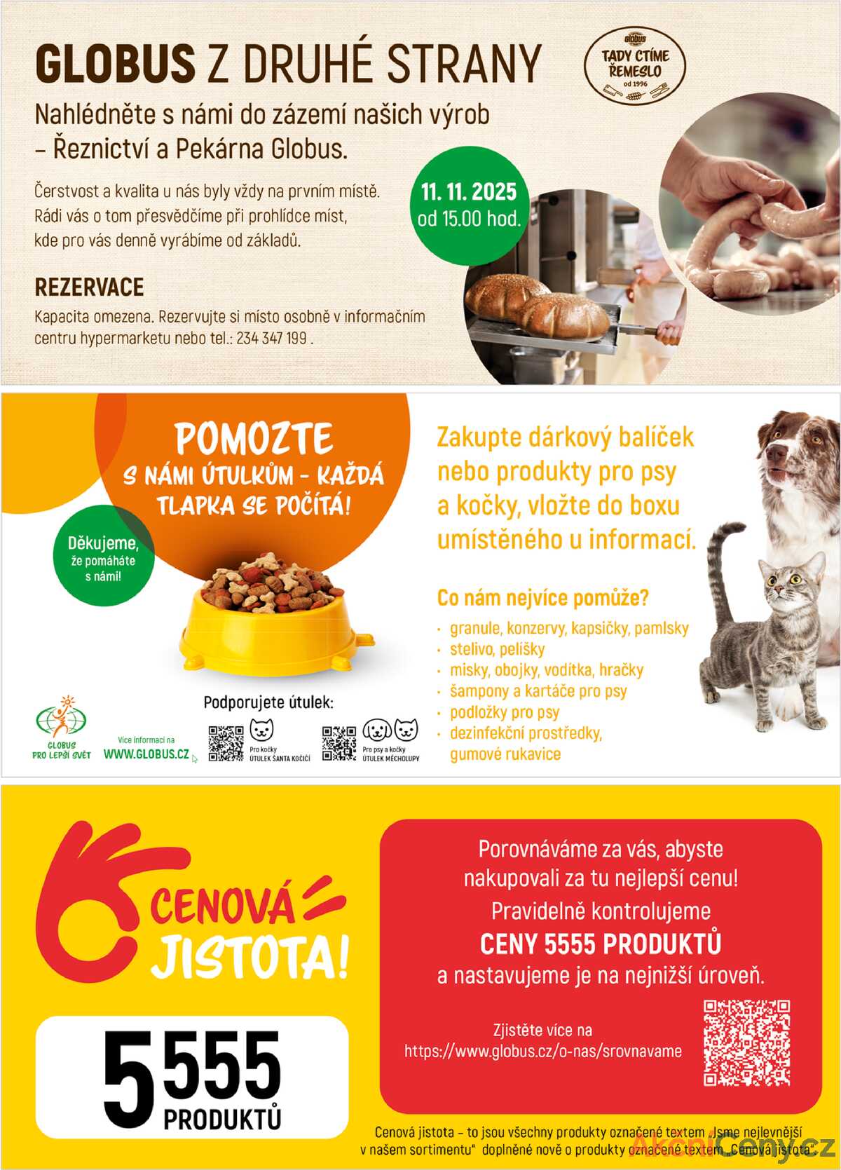 Akční leták Globus 29.10. - 4.11.2025 - Globus Praha - Štěrboholy strana 36