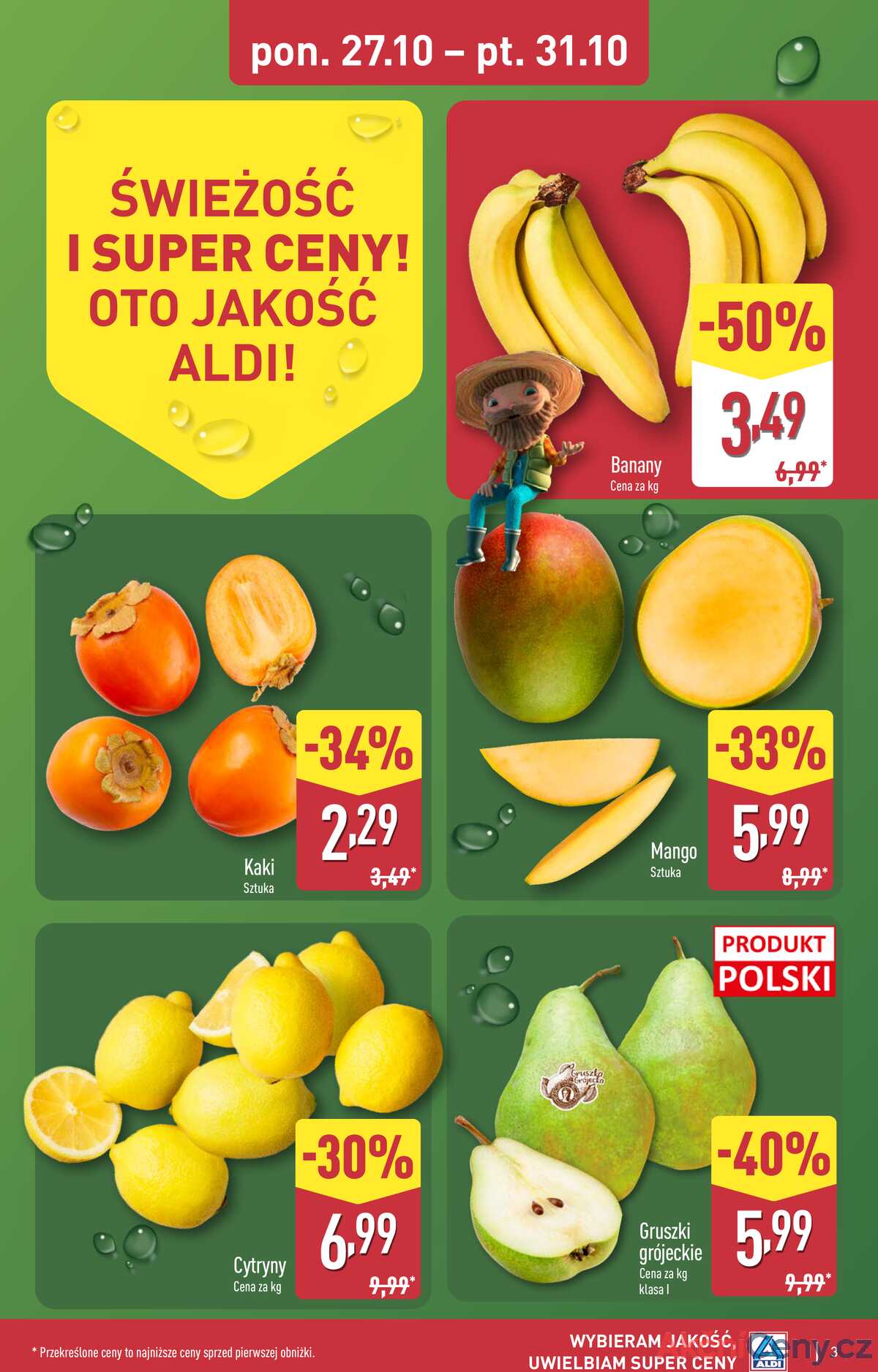 Leták Aldi Polsko 27.10.-1.11.2025 - Úplná nabídka strana 3