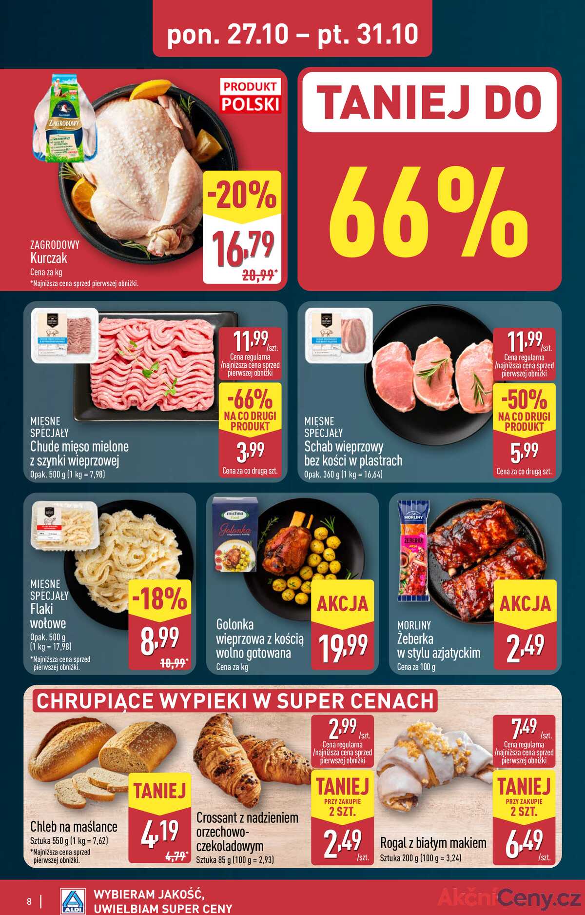 Leták Aldi Polsko 27.10.-1.11.2025 - Úplná nabídka strana 8