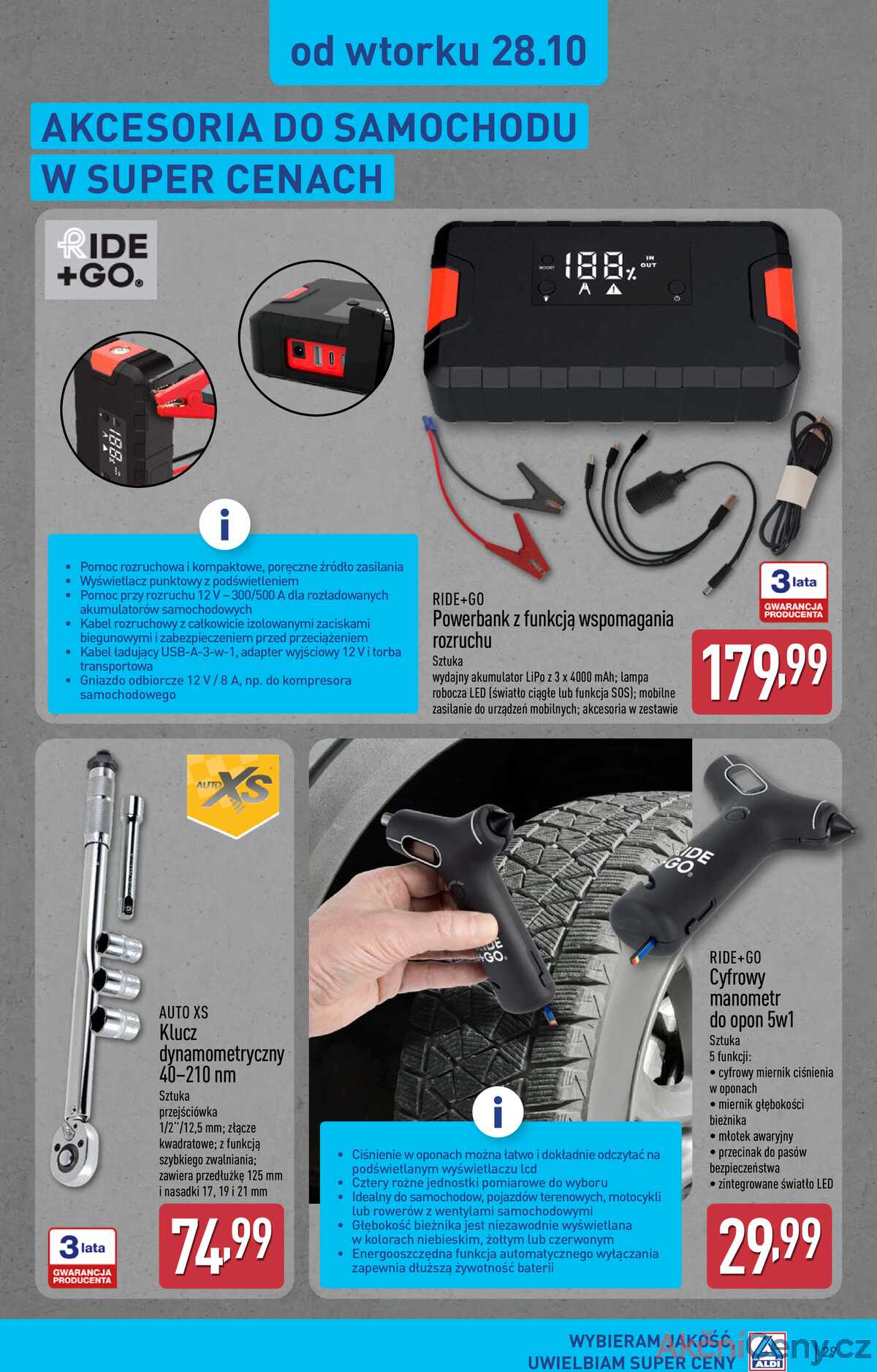 Leták Aldi Polsko 27.10.-1.11.2025 - Úplná nabídka strana 29