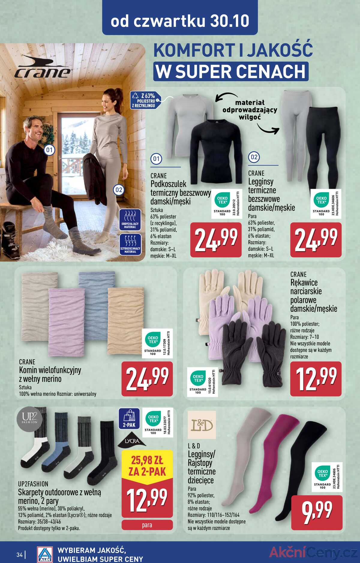 Leták Aldi Polsko 27.10.-1.11.2025 - Úplná nabídka strana 34