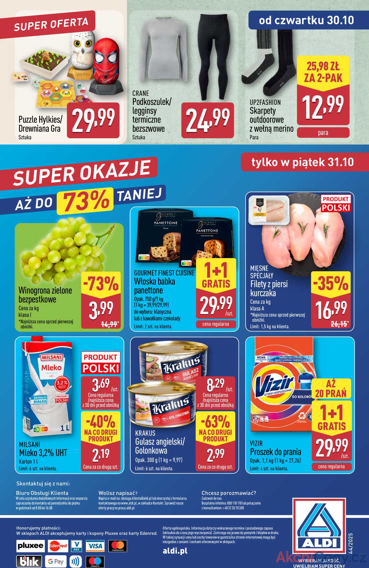 Leták Aldi Polsko 27.10.-1.11.2025 - Úplná nabídka strana 38