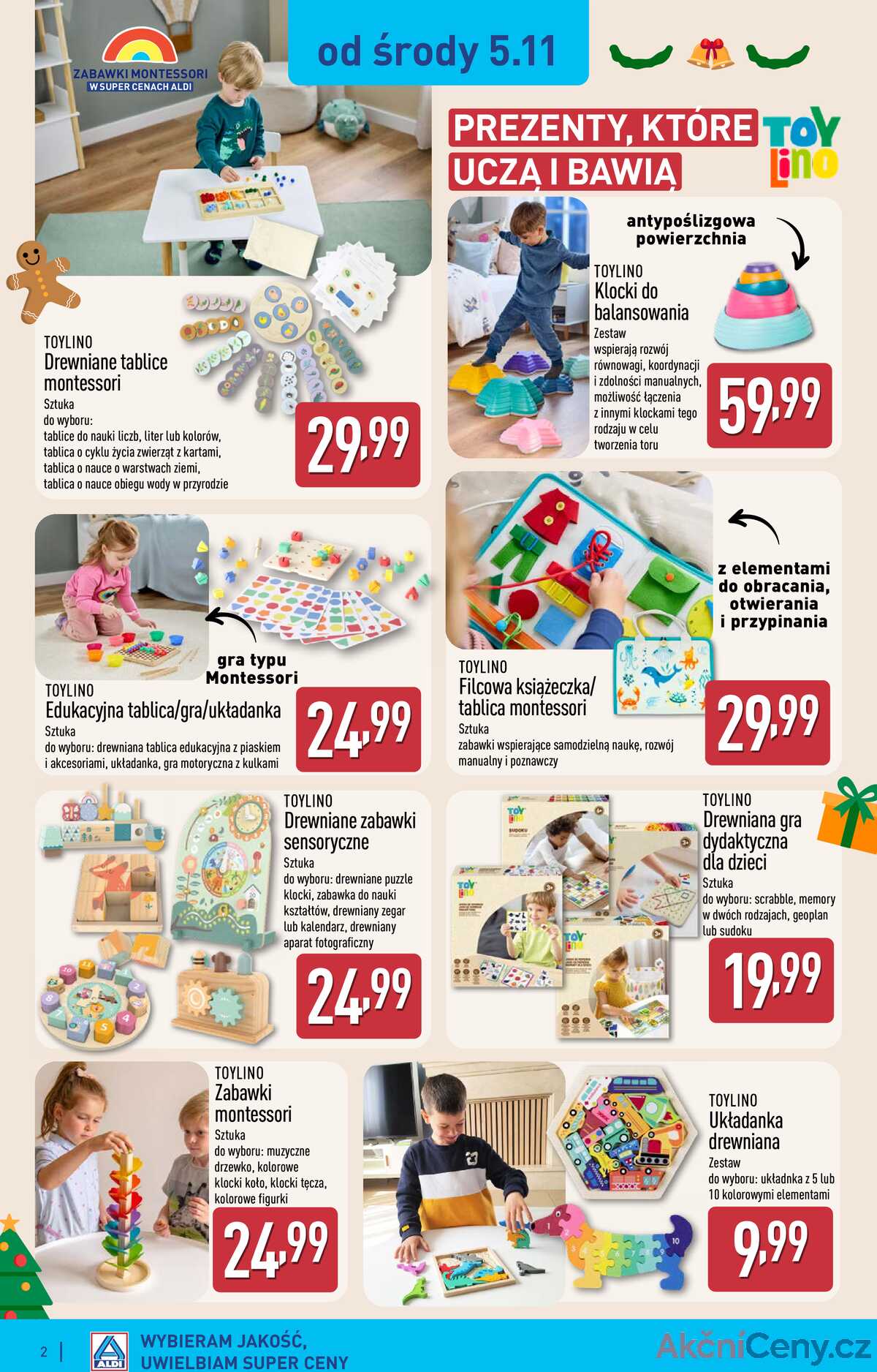 Leták Aldi Polsko 5.11.-11.11.2025 - Průmyslové výrobky a textil strana 2