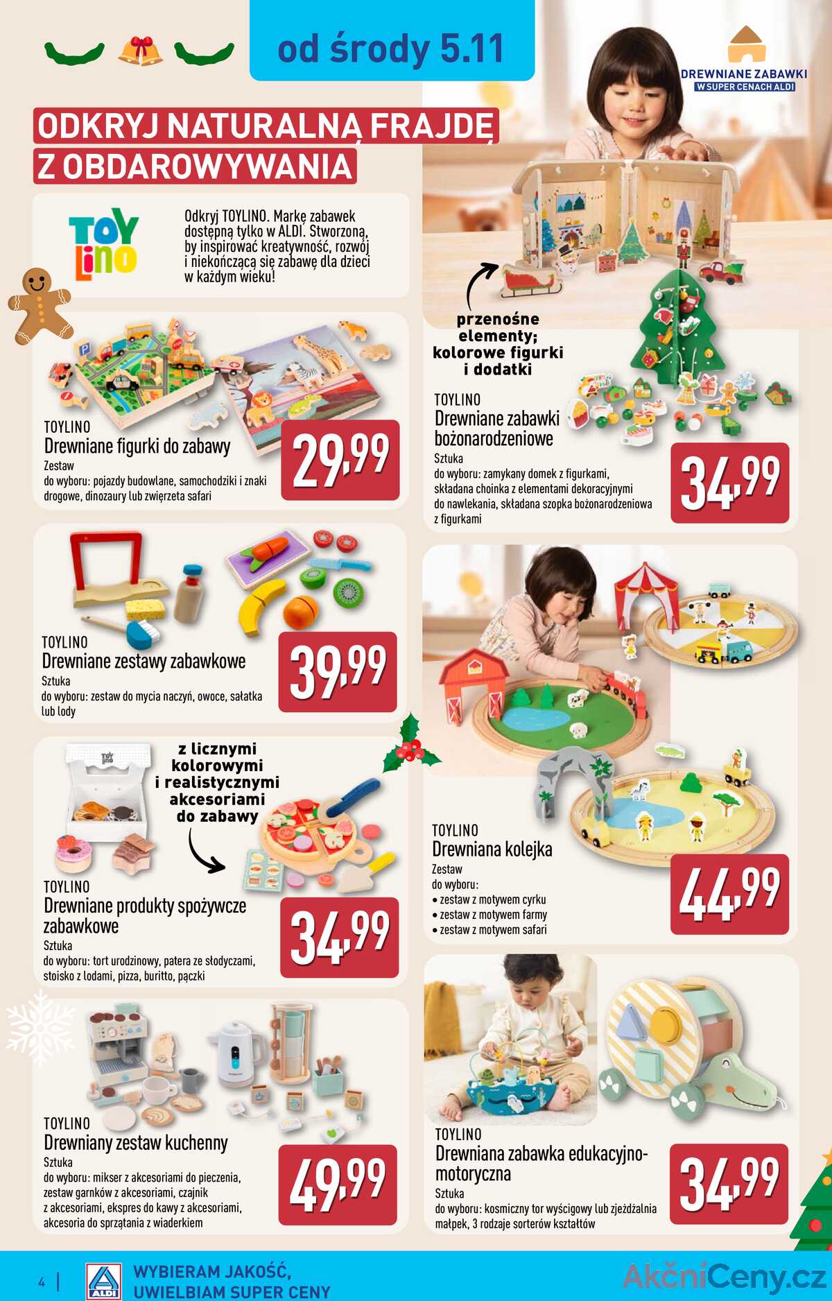 Leták Aldi Polsko 5.11.-11.11.2025 - Průmyslové výrobky a textil strana 4