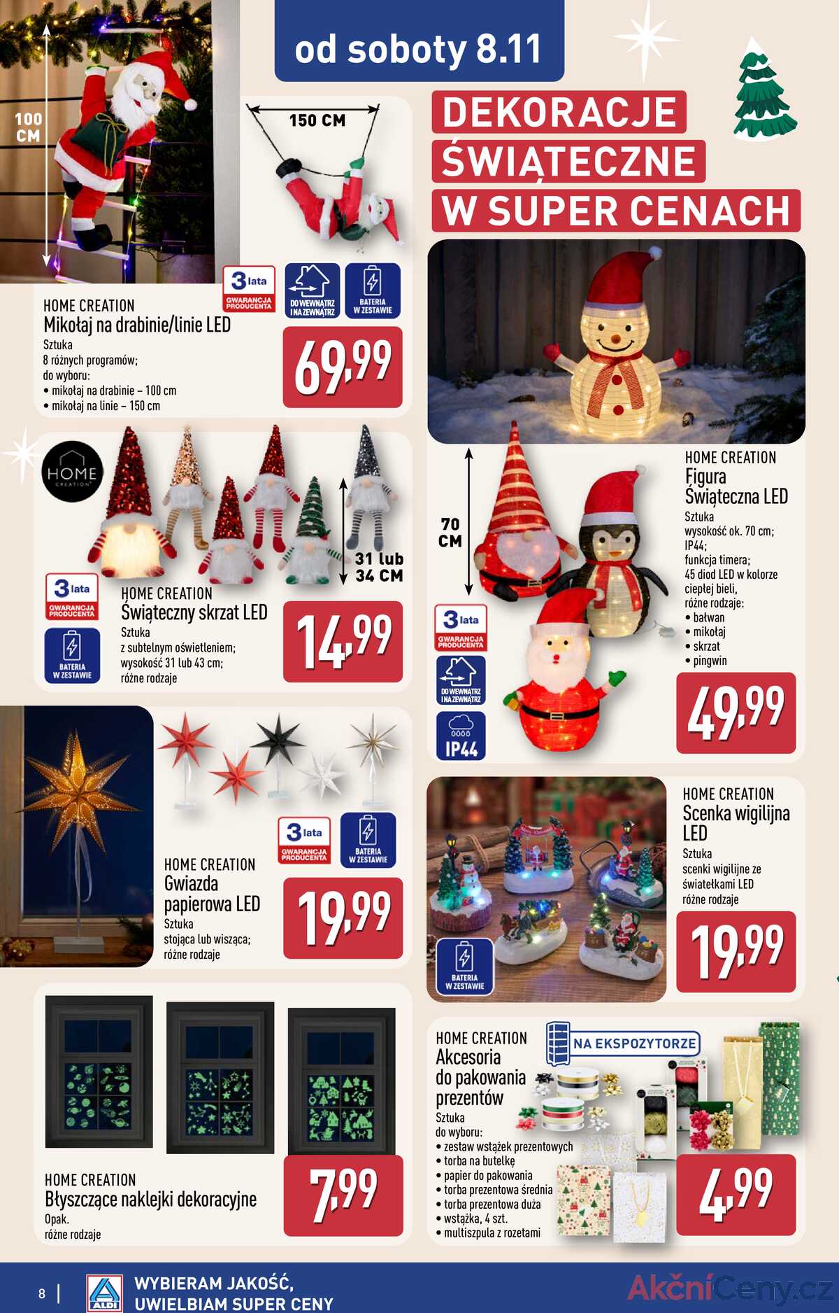 Leták Aldi Polsko 5.11.-11.11.2025 - Průmyslové výrobky a textil strana 8