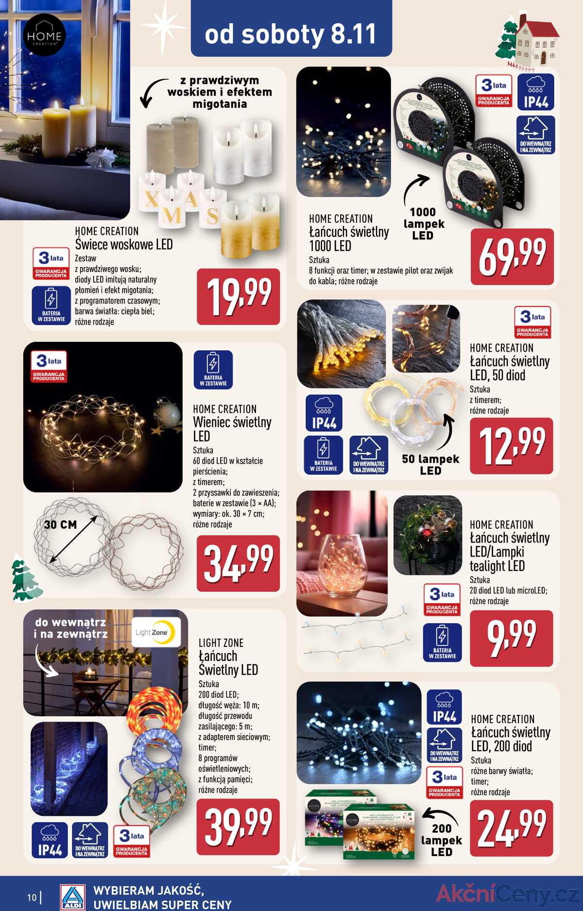 Leták Aldi Polsko 5.11.-11.11.2025 - Průmyslové výrobky a textil strana 10