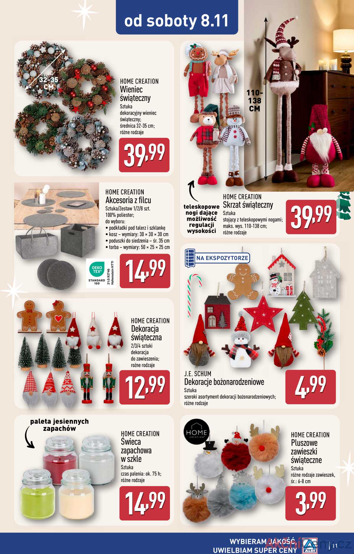 Leták Aldi Polsko 5.11.-11.11.2025 - Průmyslové výrobky a textil strana 11