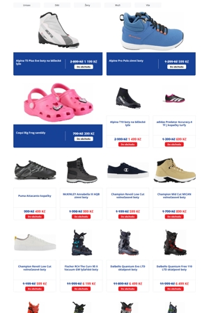 Intersport Boty - 27. 10. 2025