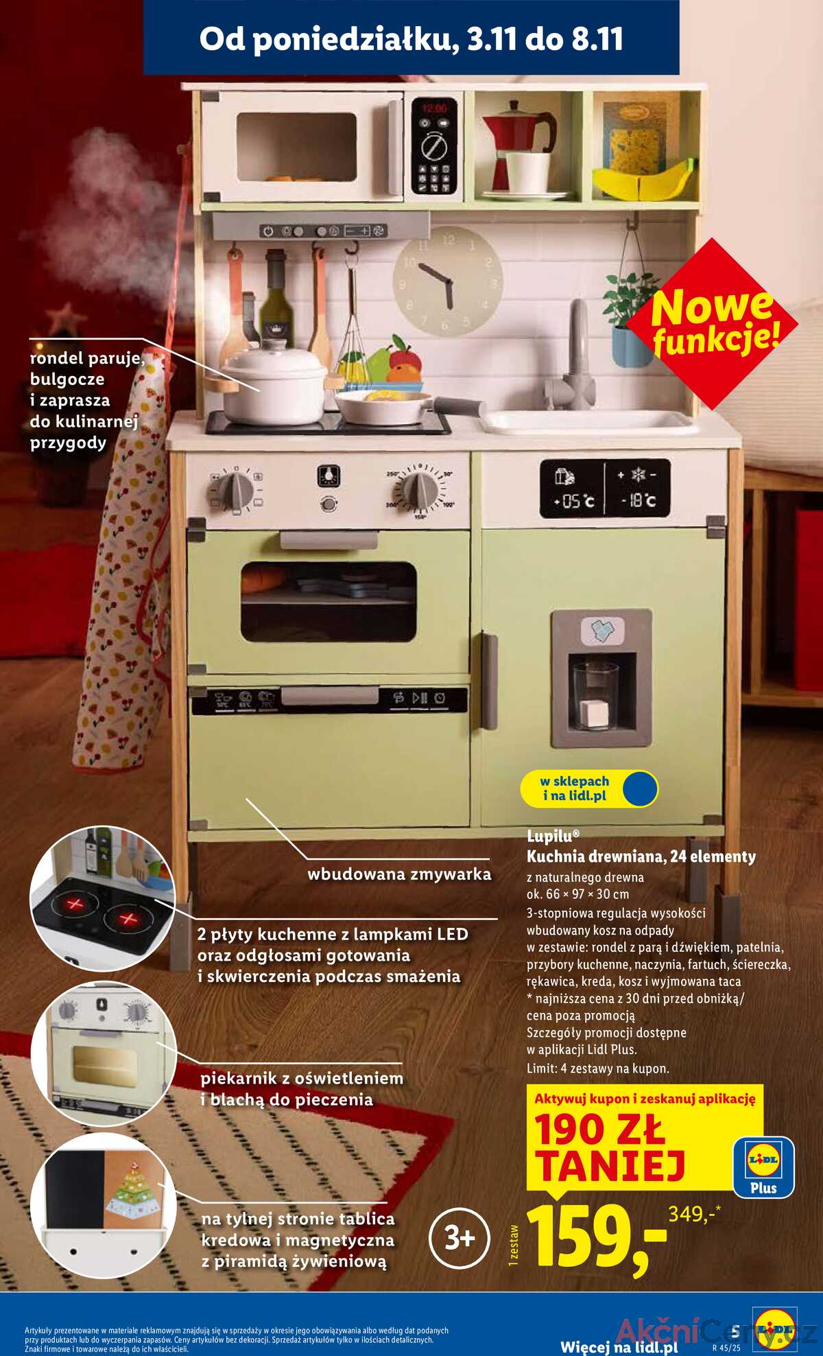 Leták Lidl Polsko 3.11.-24.12.2025 - Katalog hraček strana 5