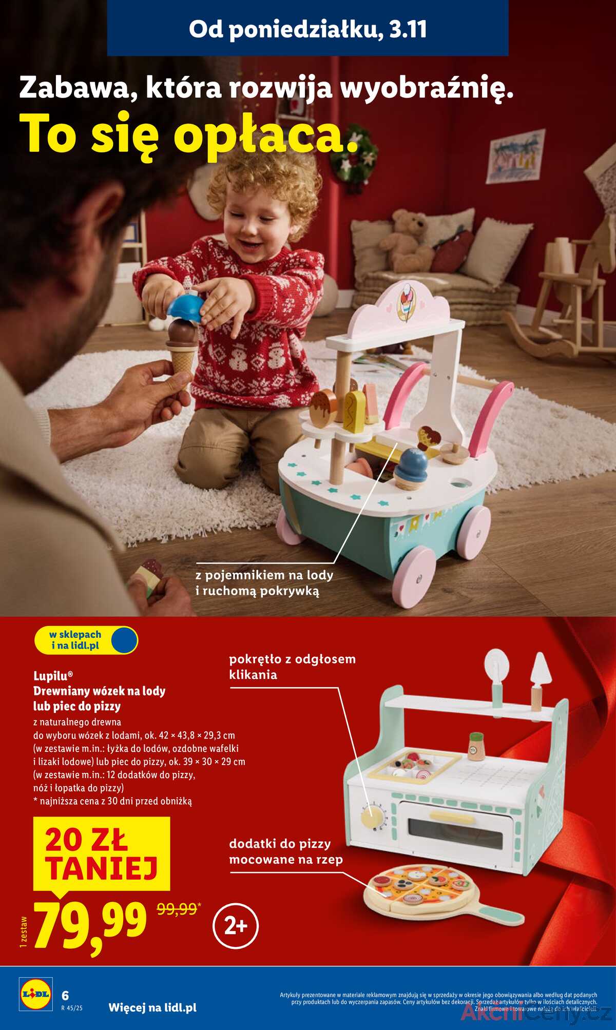Leták Lidl Polsko 3.11.-24.12.2025 - Katalog hraček strana 6