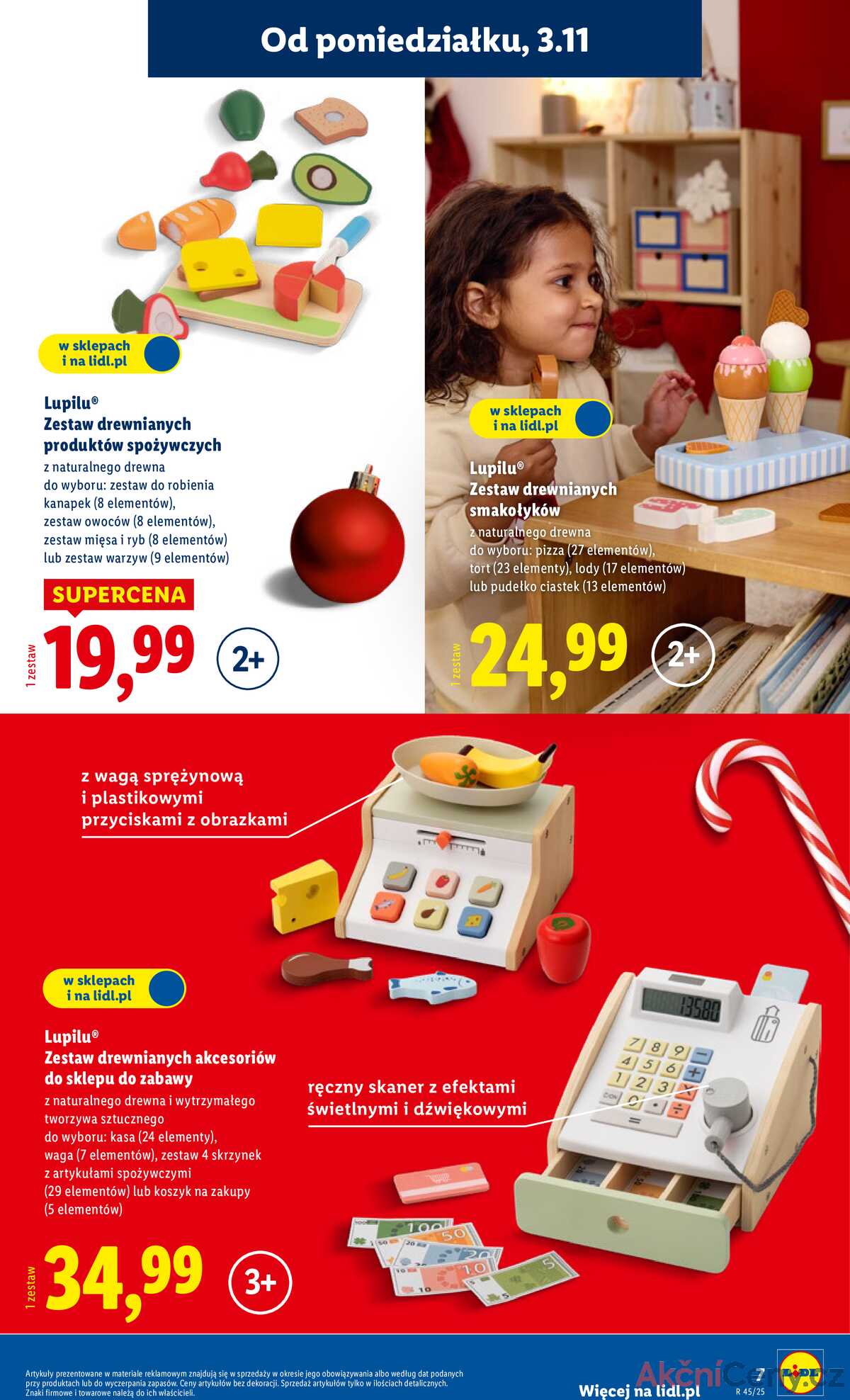 Leták Lidl Polsko 3.11.-24.12.2025 - Katalog hraček strana 7