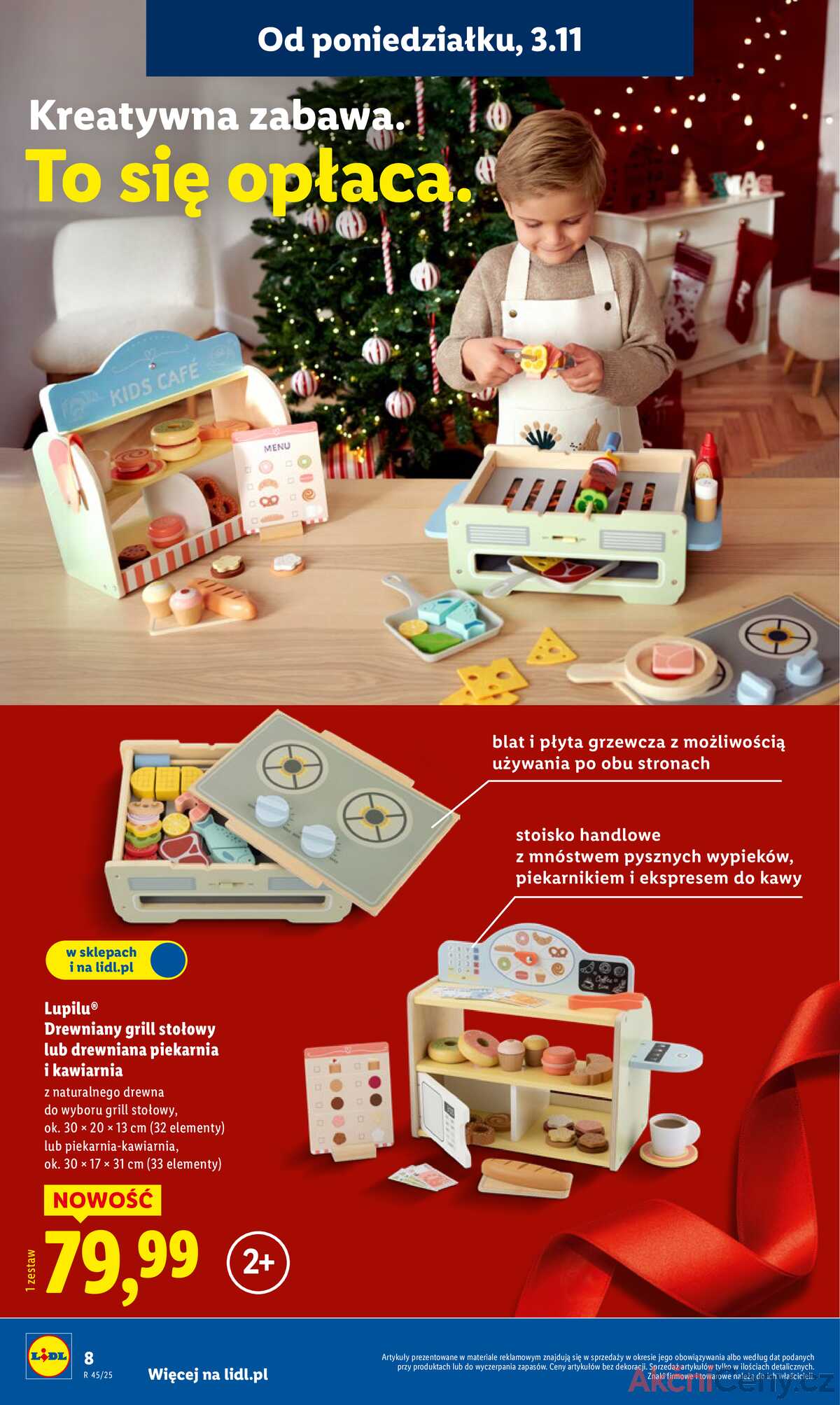Leták Lidl Polsko 3.11.-24.12.2025 - Katalog hraček strana 8