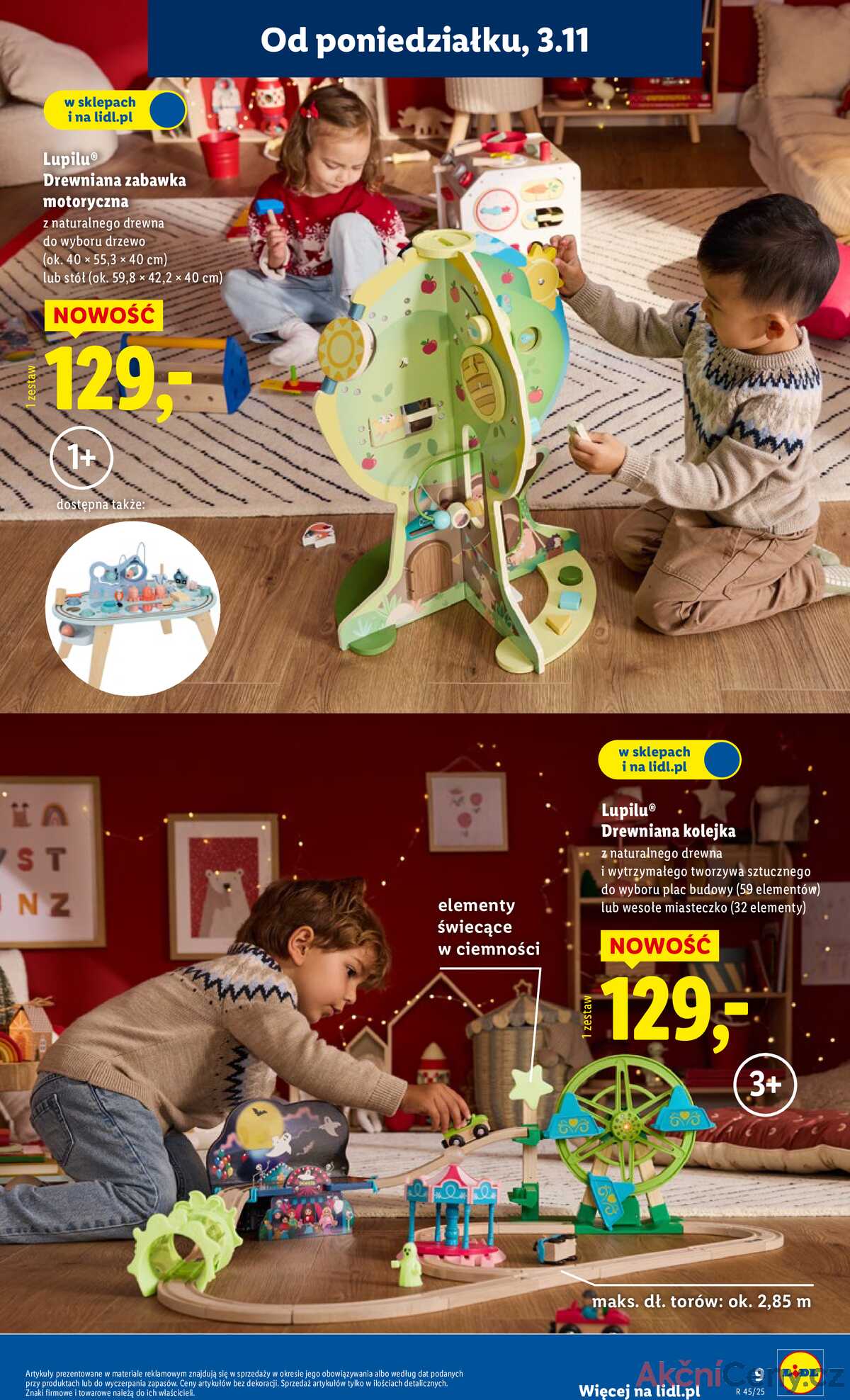 Leták Lidl Polsko 3.11.-24.12.2025 - Katalog hraček strana 9