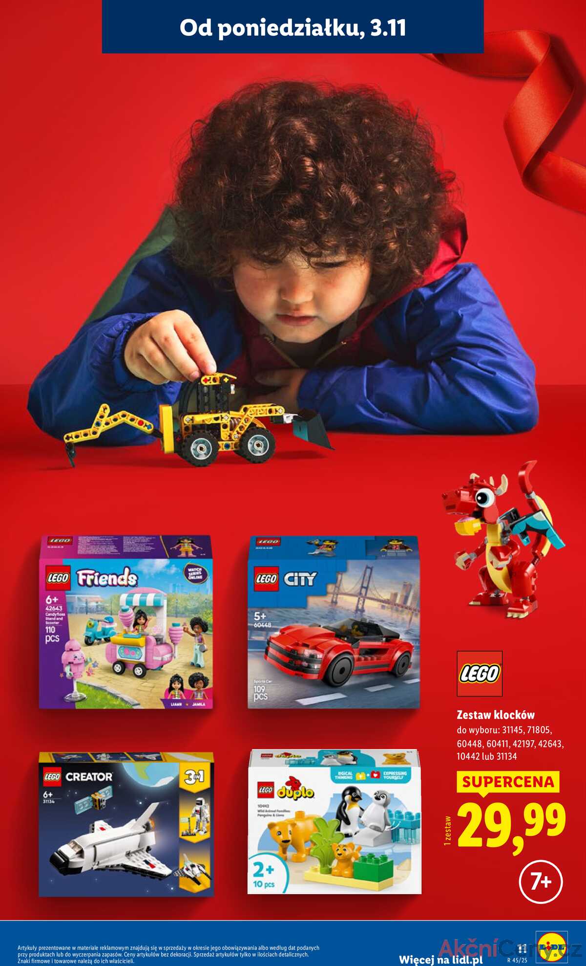 Leták Lidl Polsko 3.11.-24.12.2025 - Katalog hraček strana 11