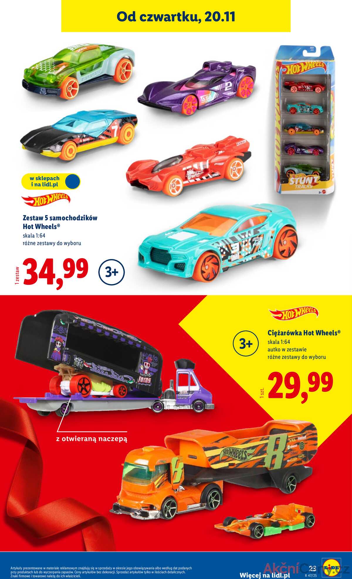 Leták Lidl Polsko 3.11.-24.12.2025 - Katalog hraček strana 23