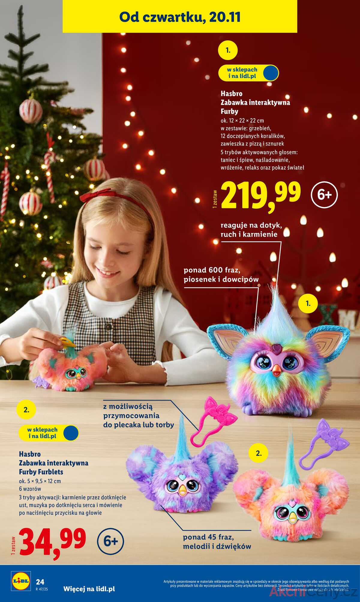 Leták Lidl Polsko 3.11.-24.12.2025 - Katalog hraček strana 24