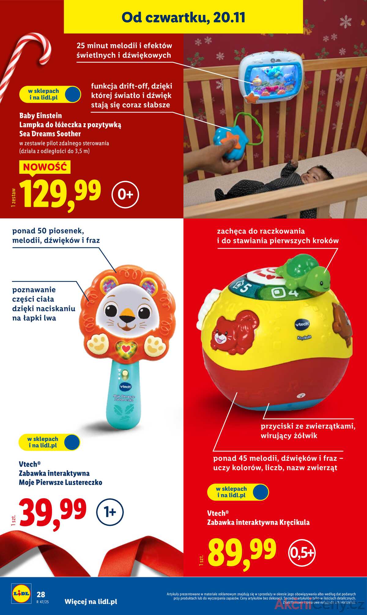 Leták Lidl Polsko 3.11.-24.12.2025 - Katalog hraček strana 28