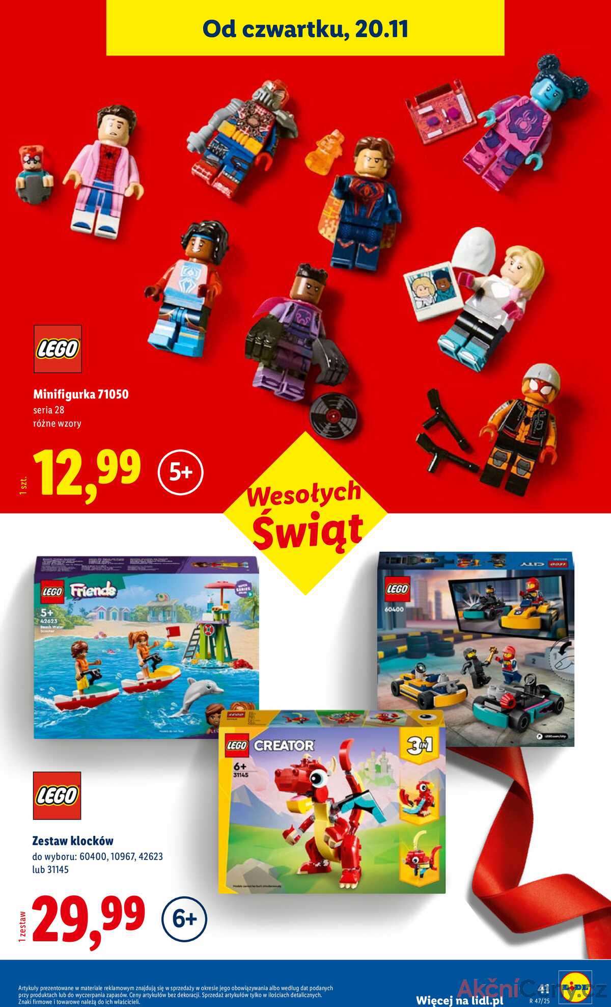 Leták Lidl Polsko 3.11.-24.12.2025 - Katalog hraček strana 41