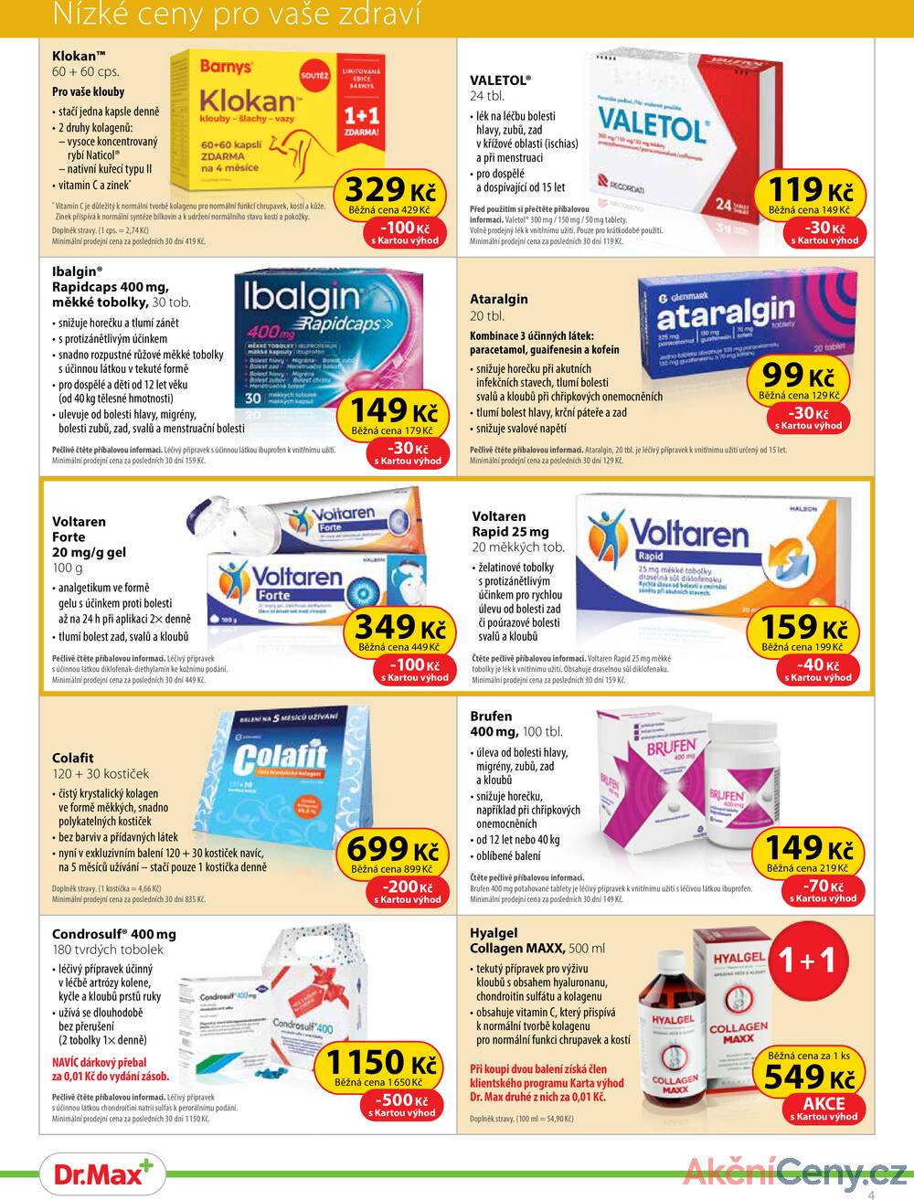 Leták Dr.Max
platný do 30.11.2025 - strana 4