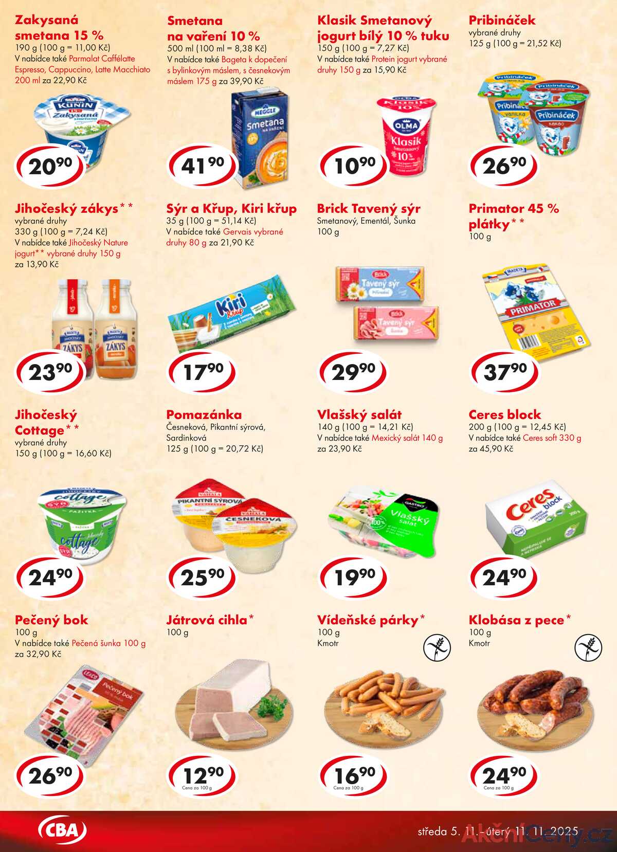 CBA Premium od 5.11. do 11.11.2025 strana 2