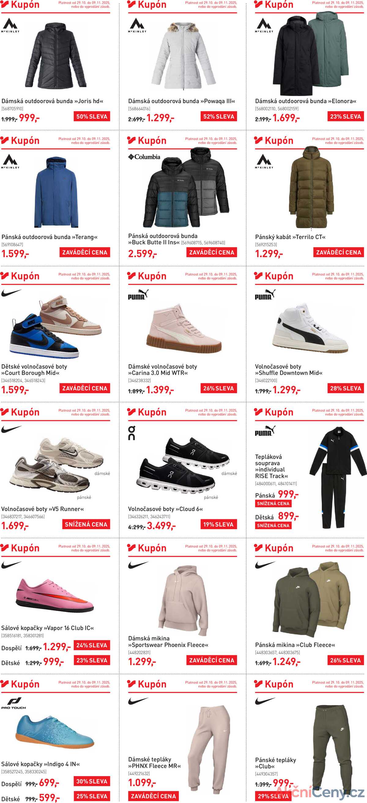 Intersport  od 29.10. do 9.11.2025 strana 2