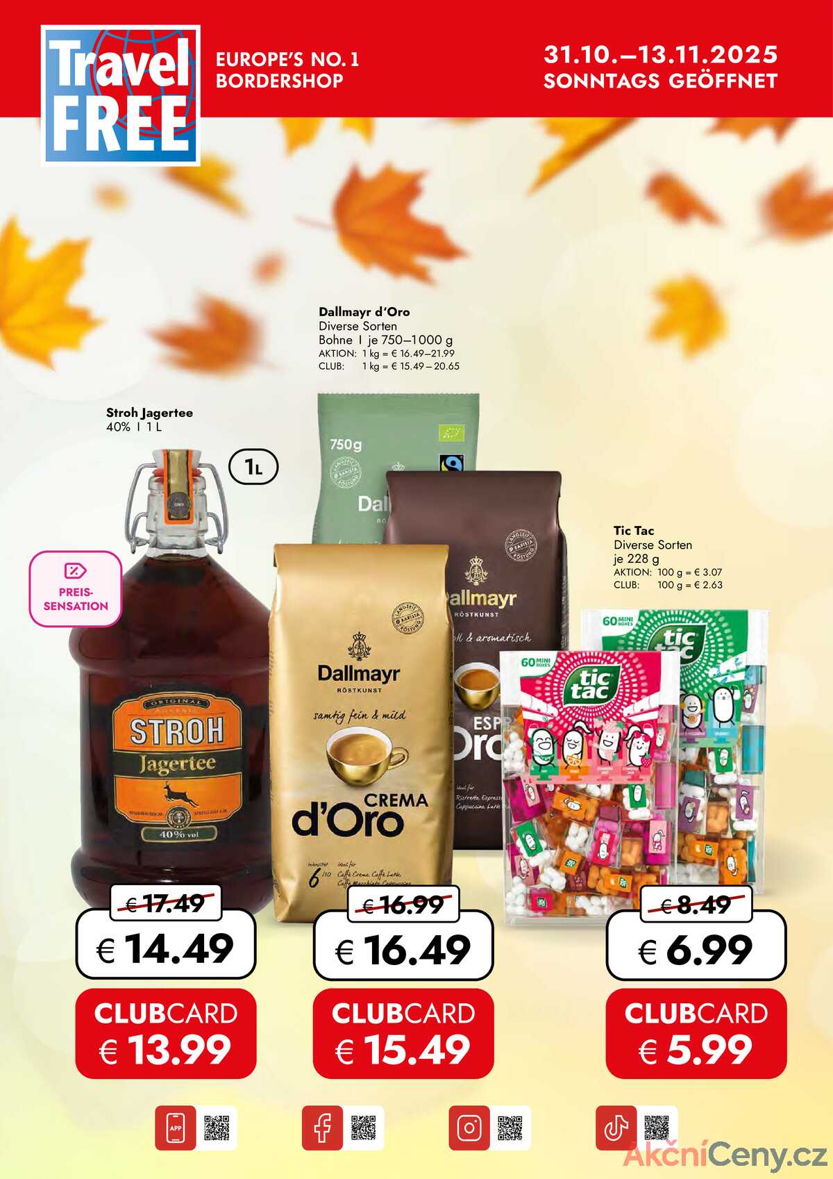 Travel Free od 31.10. do 13.11.2025 strana 1