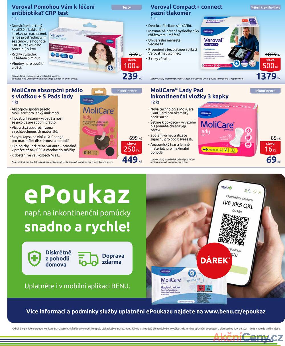 Leták BENU
platný do 30.11.2025 - strana 20