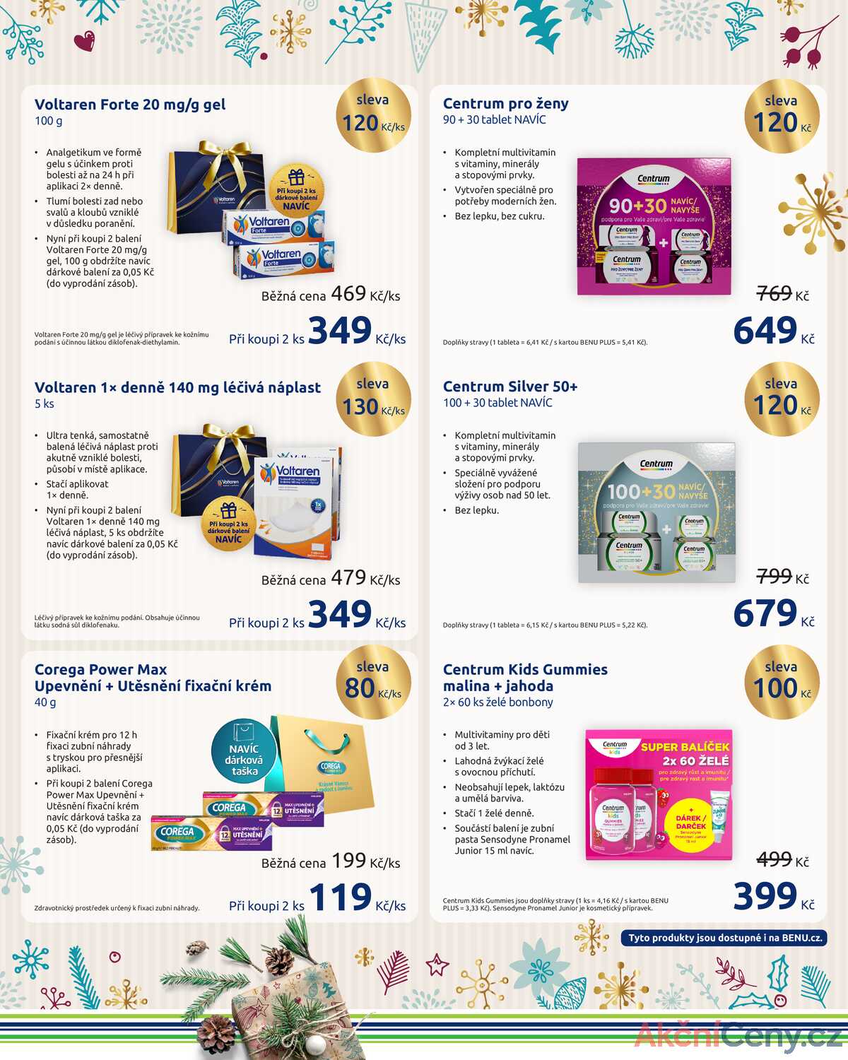 Benu katalog Vánoce od 1.11. do 31.12.2025 strana 2