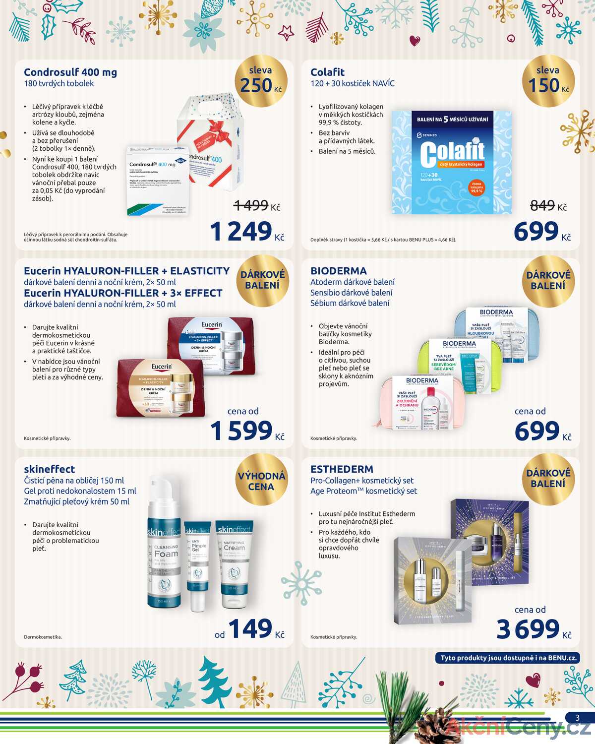 Benu katalog Vánoce od 1.11. do 31.12.2025 strana 3