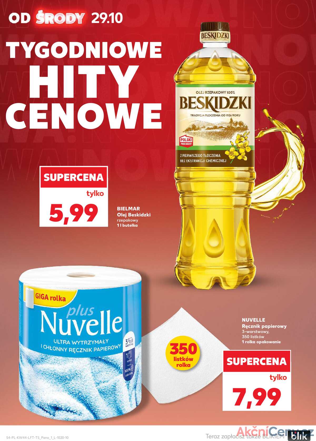 Leták Kaufland Polsko 29.10.-5.11.2025 - Noviny týdne strana 4