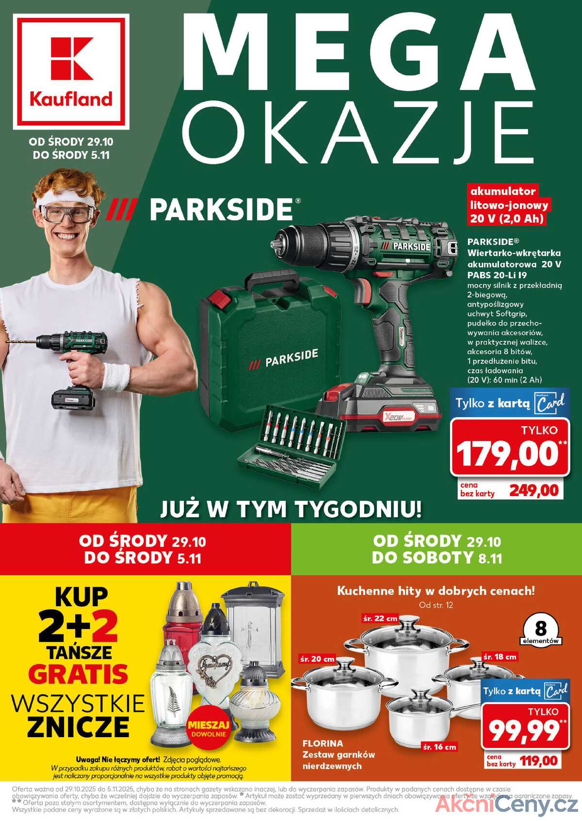 Leták Kaufland Polsko 29.10.-5.11.2025 strana 1