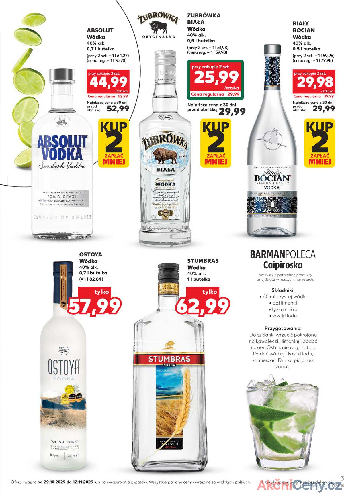 Leták Kaufland Polsko 29.10.-12.11.2025 - Bar Kaufland strana 3