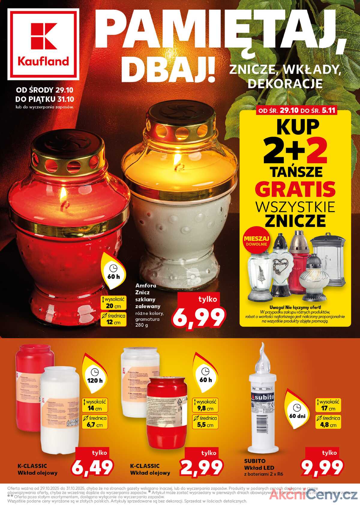 Leták Kaufland Polsko 29.10.-5.11.2025 strana 1