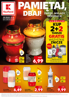 Leták Kaufland Polsko 29.10.-5.11.2025