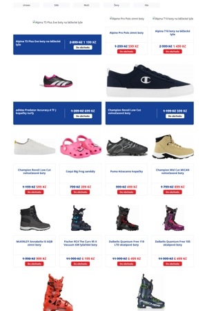 Intersport Boty - 29. 10. 2025