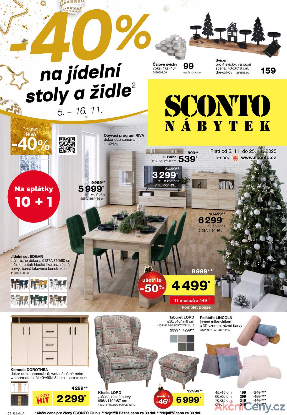 Sconto nábytek od 5.11. do 25.11.2025 strana 1