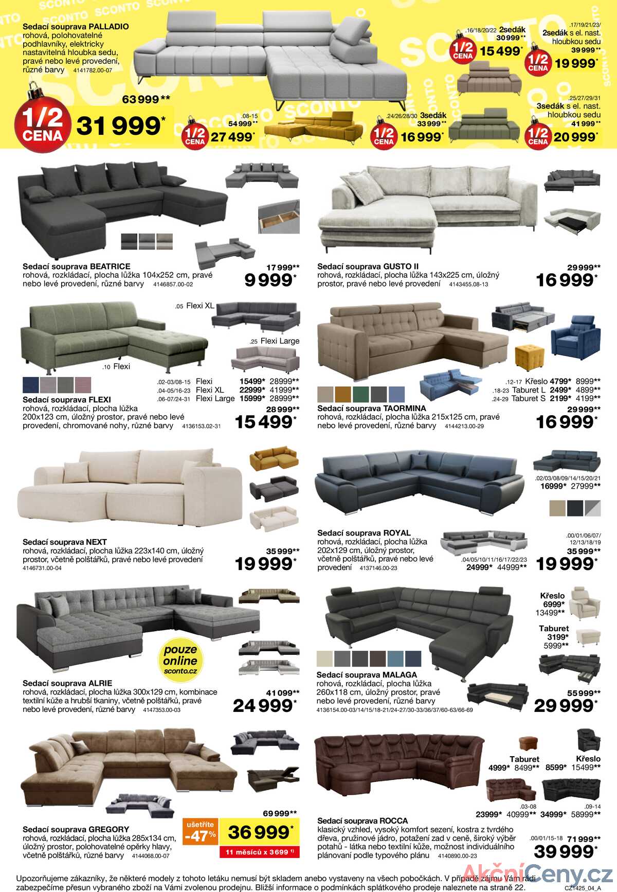 Sconto nábytek od 5.11. do 25.11.2025 strana 4