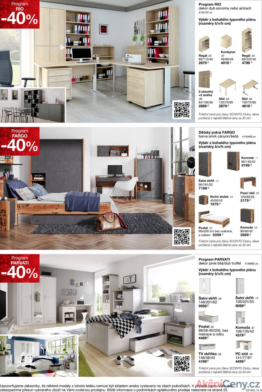 Leták SCONTO Nábytek
platný do 25.11.2025 - strana 14