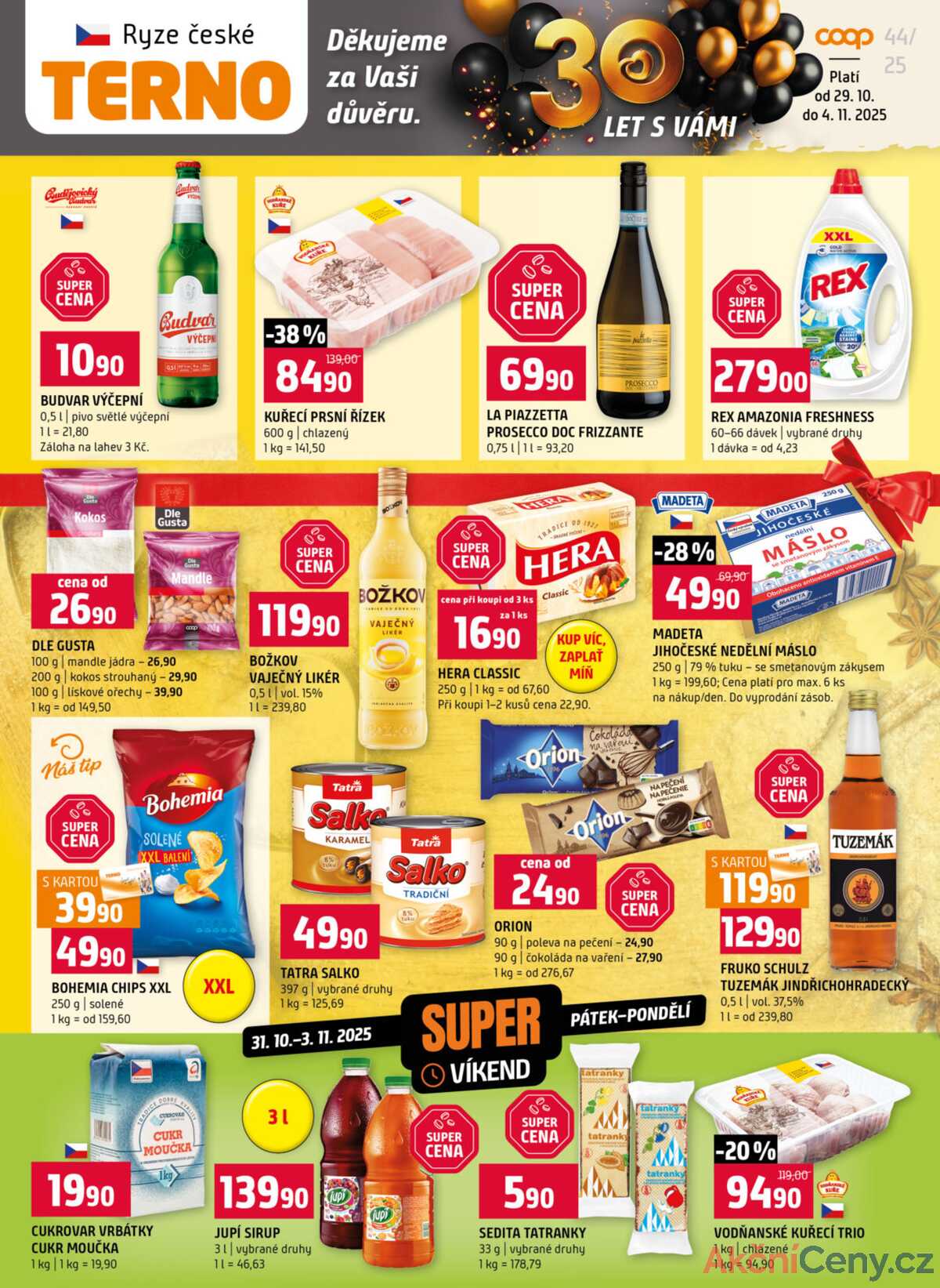 Terno Zlín, Český Krumlov, Prachatice, Tábor, Strakonice, Blatná 29.10. - 4.11. strana 1