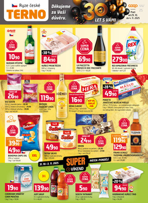 Terno Zlín, Český Krumlov, Prachatice, Tábor, Strakonice, Blatná 29.10. - 4.11.