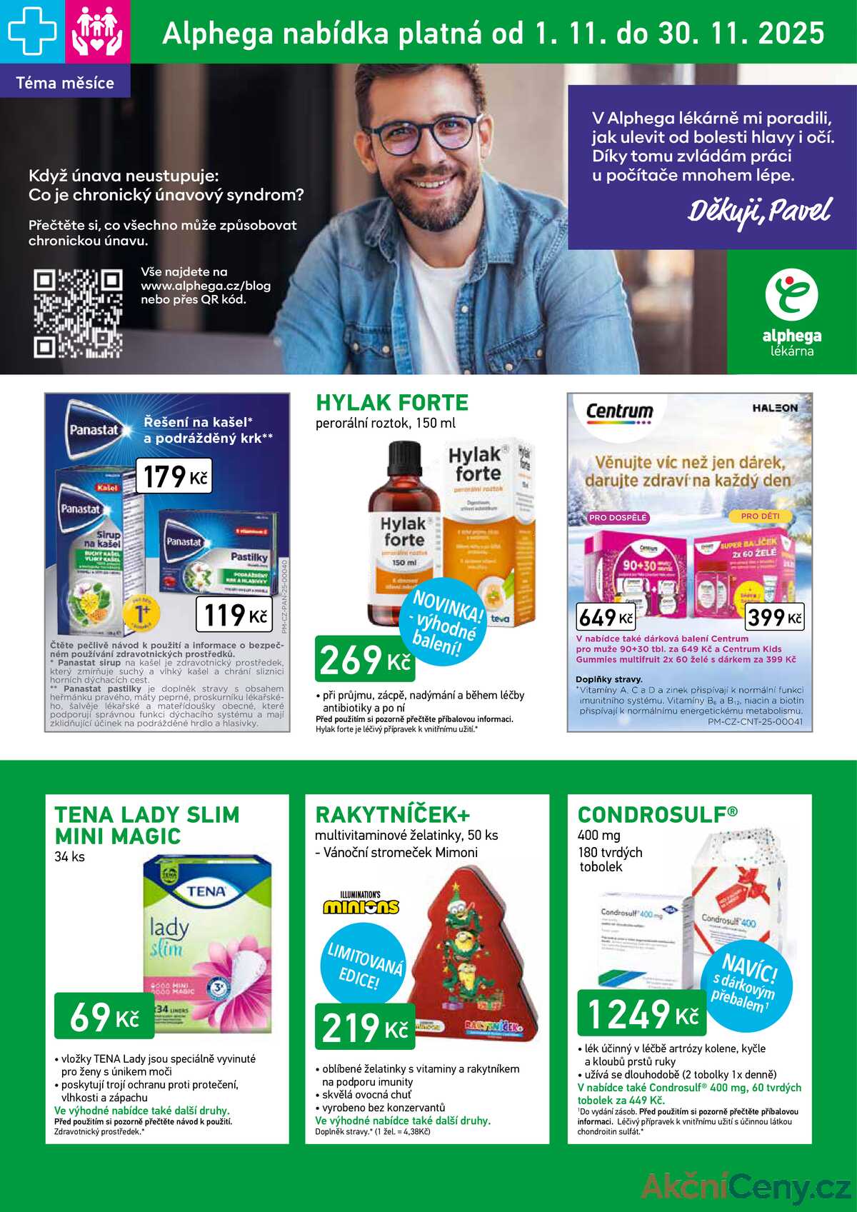 Alphega Lékárna od 1.11. do 30.11.2025 strana 1