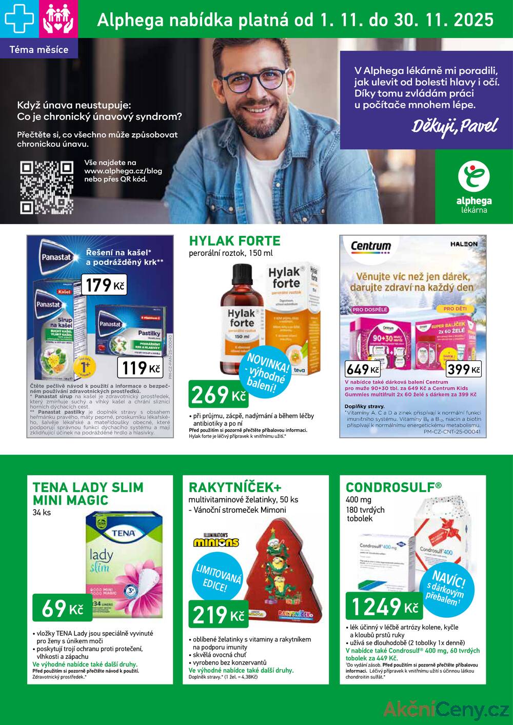 Leták Alphega Lékárna
platný do 30.11.2025 - strana 1