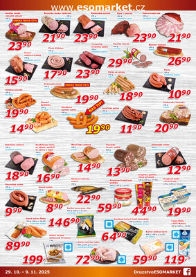 Leták ESO market
platný do 9.11.2025 - strana 2