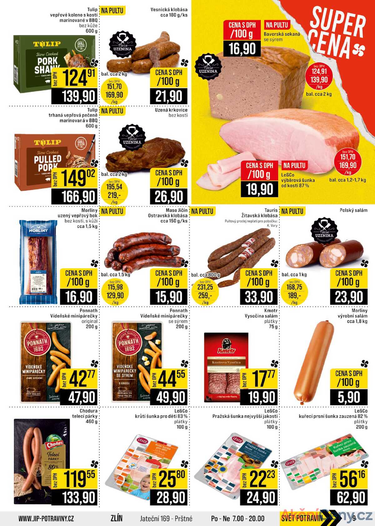 JIP Cash & Carry Brno, Praha, Ostrava, Jilemnice, Pardubice, Ostrava, Karlovy Vary, Olomouc a Zlín od 29.10. do 4.11.2025 strana 9