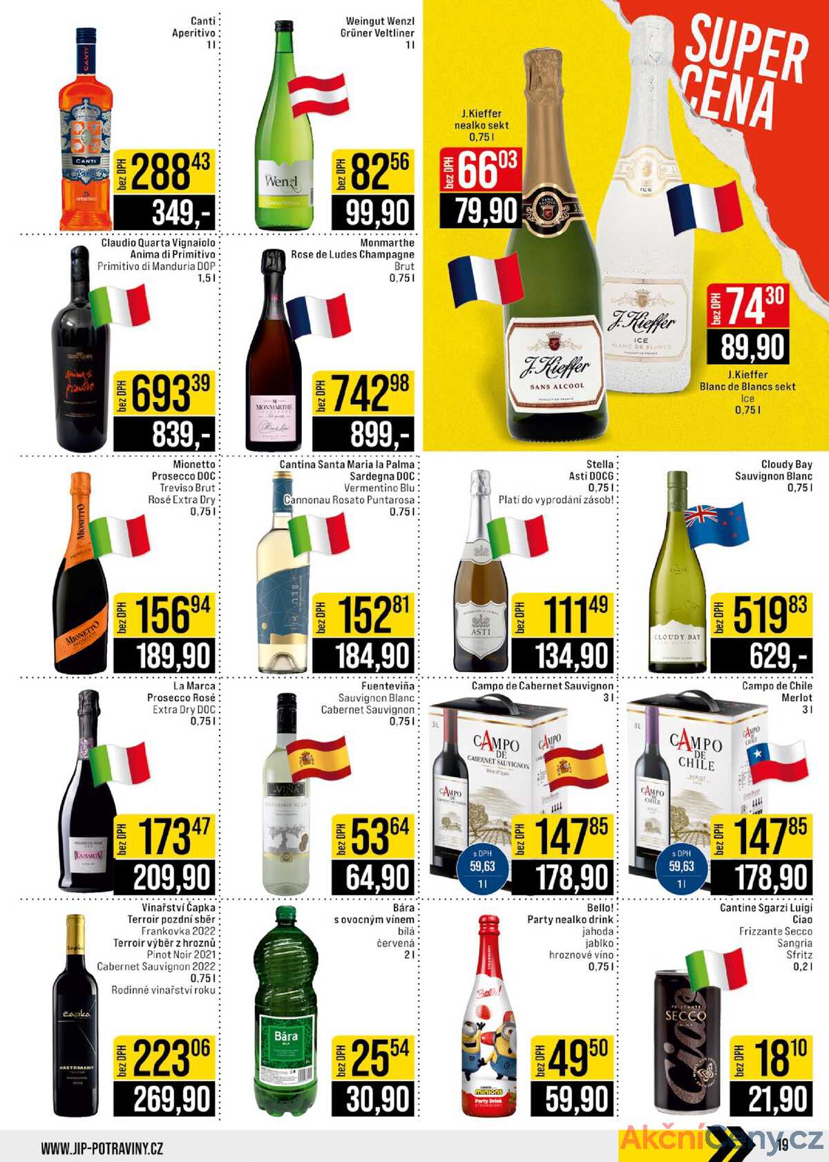JIP Cash & Carry Brno, Praha, Ostrava, Jilemnice, Pardubice, Ostrava, Karlovy Vary, Olomouc a Zlín od 29.10. do 4.11.2025 strana 19