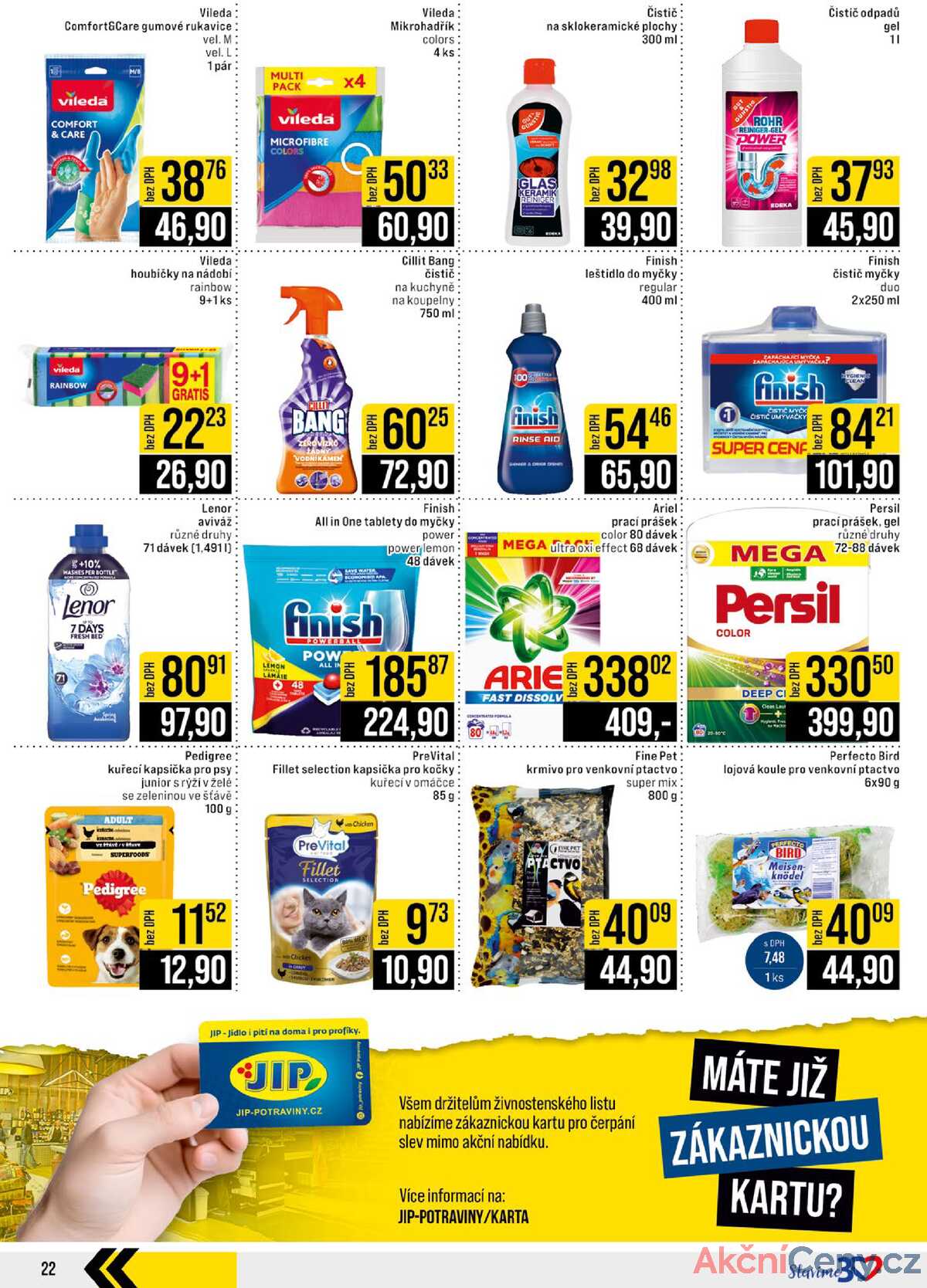 JIP Cash & Carry Brno, Praha, Ostrava, Jilemnice, Pardubice, Ostrava, Karlovy Vary, Olomouc a Zlín od 29.10. do 4.11.2025 strana 22