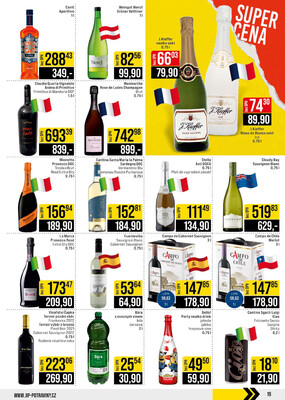 JIP Cash & Carry Brno, Praha, Ostrava, Jilemnice, Pardubice, Ostrava, Karlovy Vary, Olomouc a Zlín od 29.10. do 4.11.2025