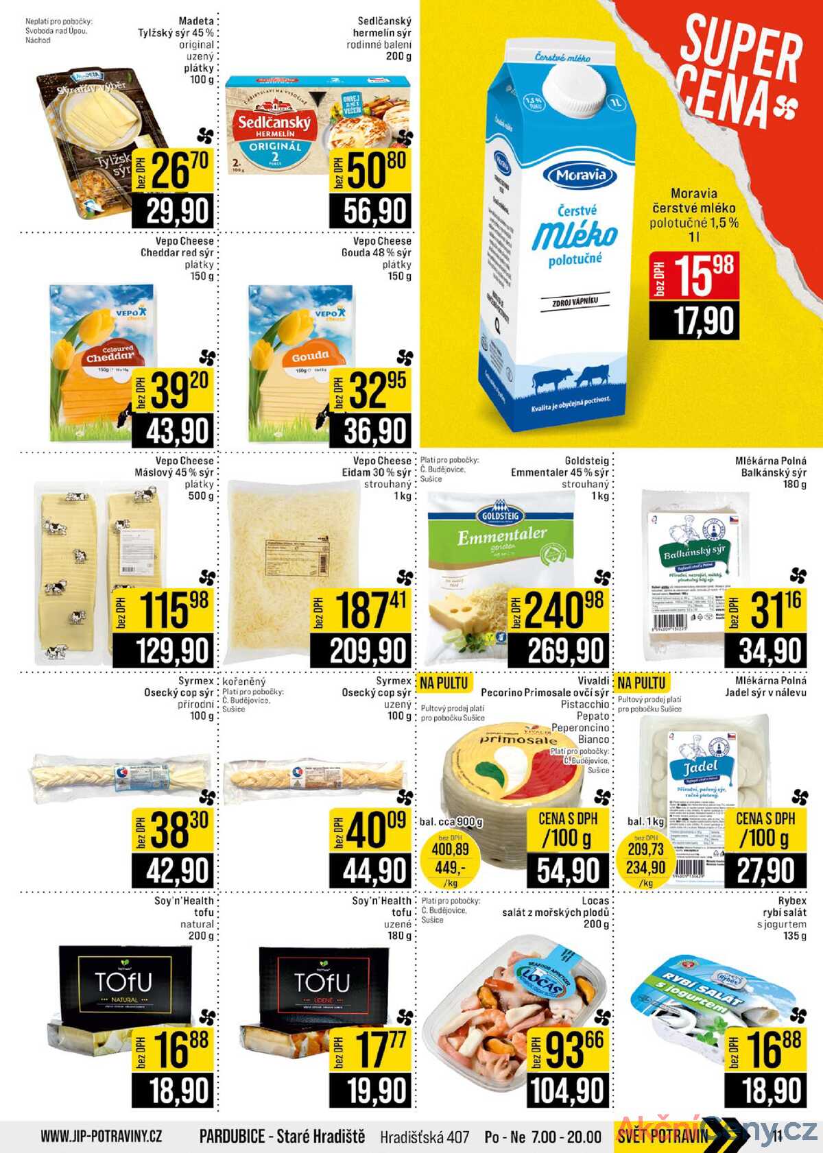 JIP Cash & Carry Jilemnice, Pardubice, Ostrava, Karlovy Vary, Olomouc a Zlín 29.10. - 4.11. strana 11