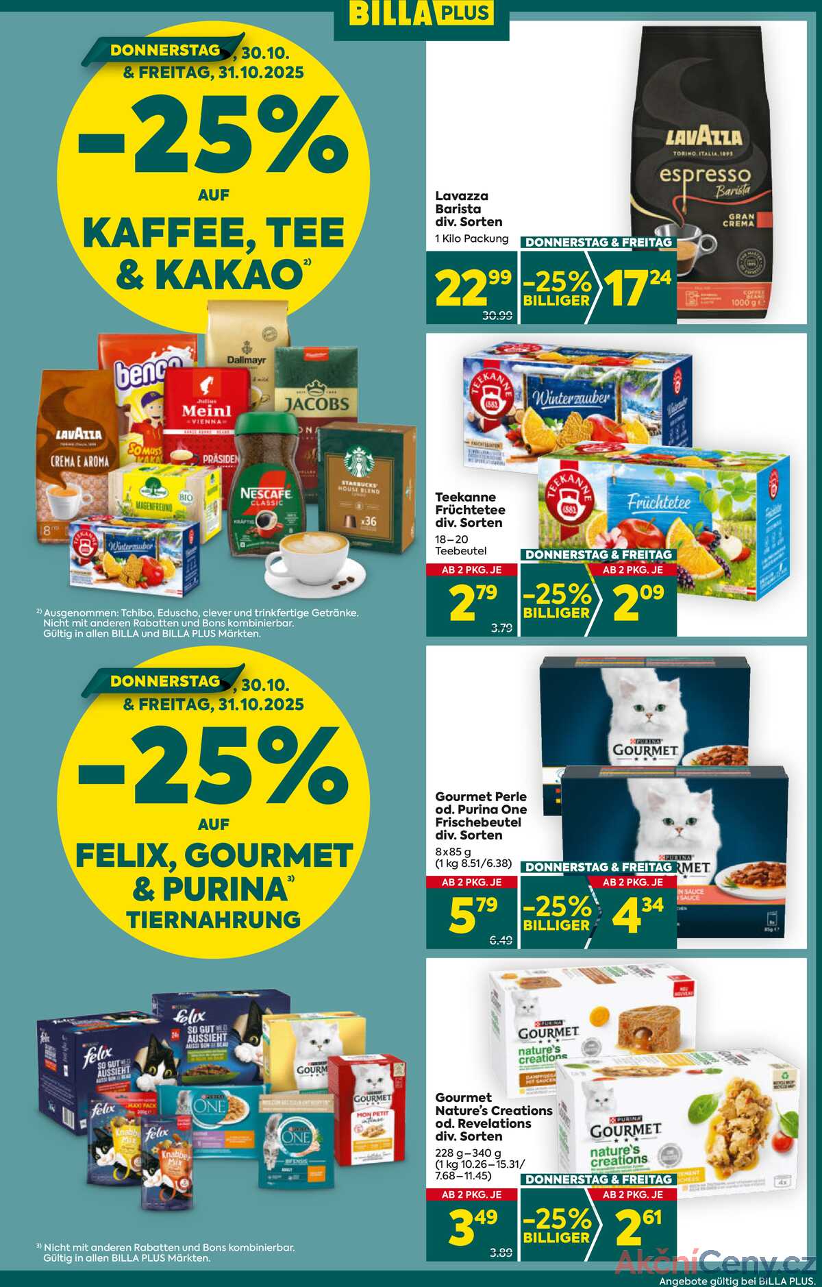 Leták BILLA Rakousko 30.10.-5.11.2025 - BILLA PLUS strana 3