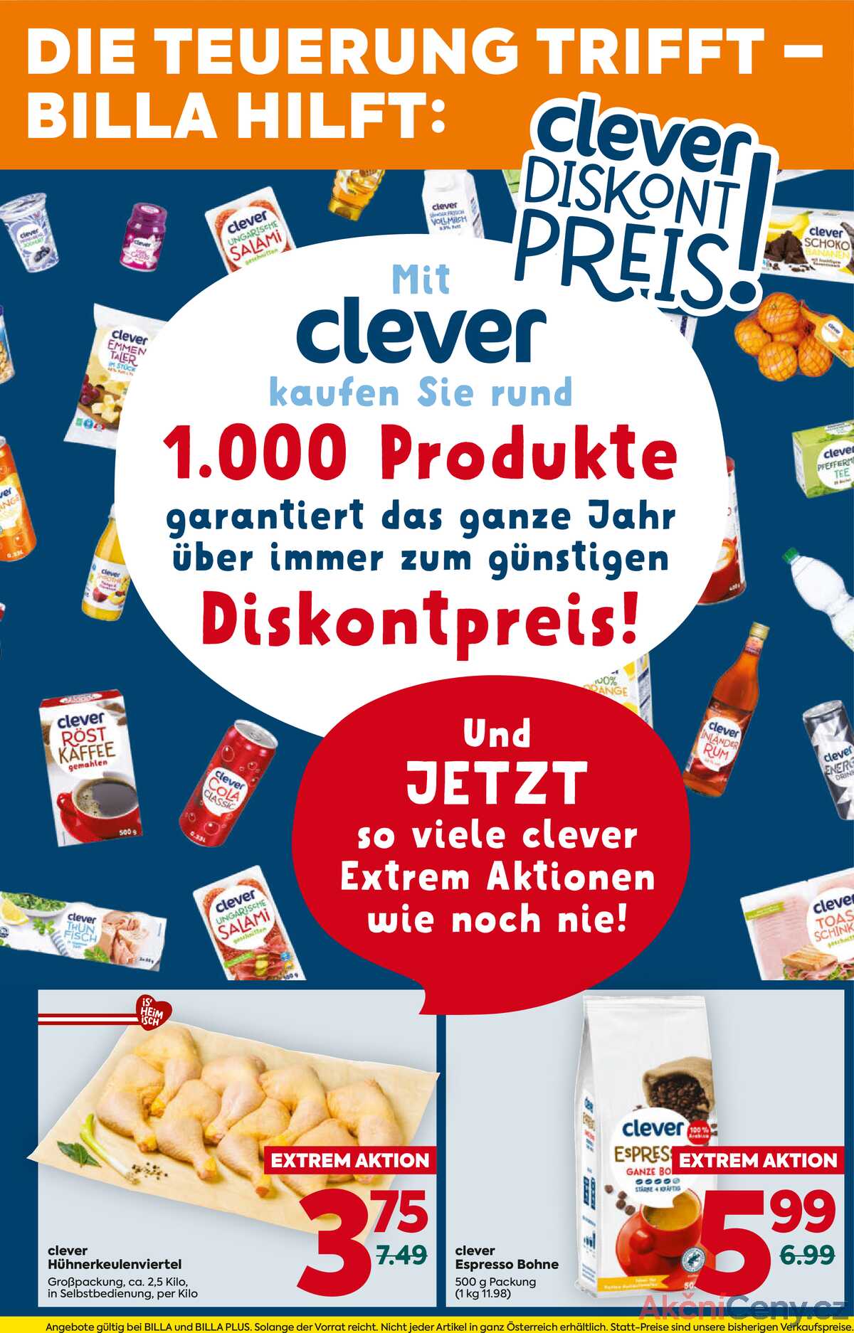 Leták BILLA Rakousko 30.10.-5.11.2025 strana 3